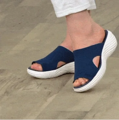 Vstacam 2022 Fashion Women Slippers Summer Outdoor Beach Female Flats Plus Size Slipper Casual Comfortable Platform Ladies Sandalias