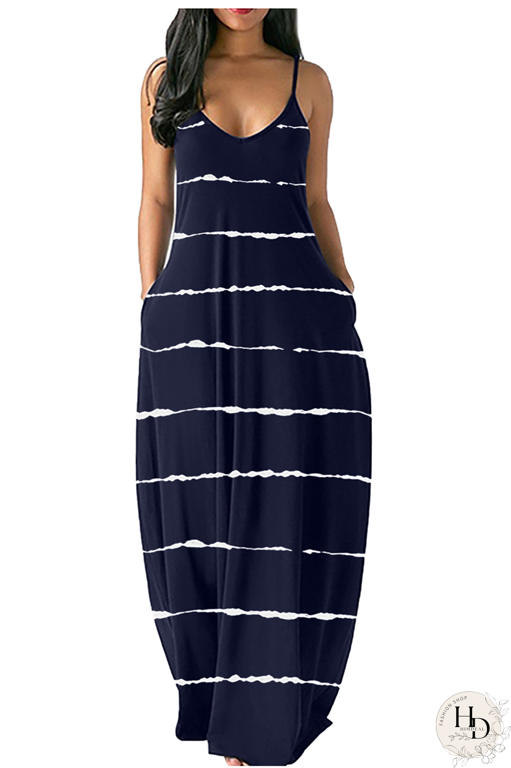 Red Casual Print Split Joint Spaghetti Strap Printed Dress Plus Size Dresses