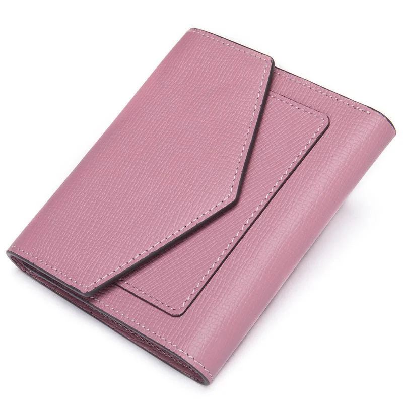 Unisex Casual Leather Card Holder Retro Wallet