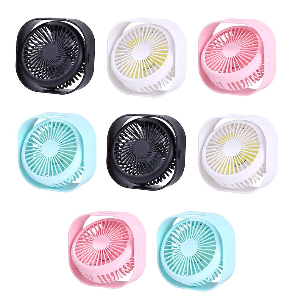 

3 Speeds 1200mAh USB Charging Brushless Motor Hand-held Turbine Small Fan, Blue, 501 Original