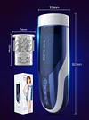 XR8 Realistic Blowjob Machine 10 Modes Rotating Stroking One-key Orgasm