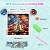 Diamond Painting-DIY Crystal Rhinestone Flag Statue of Liberty