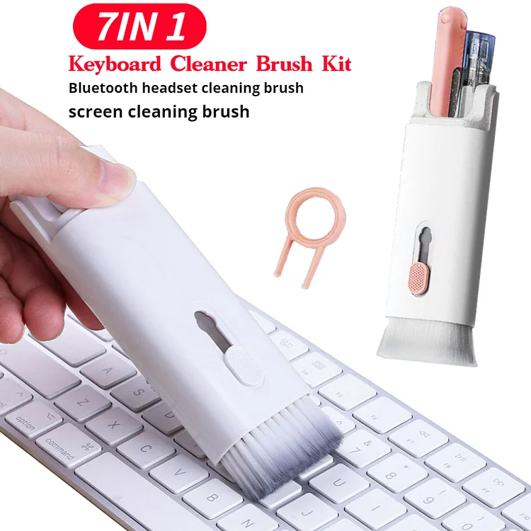 7 in 1 Keyboard Cleaning Brush Headphone Cleaning Pen Keycap Puller Kit
