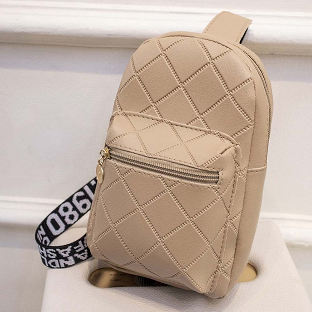 Stavoso first day of school Women Casual Shoulder Bag Zipper Closure Female Crossbody Purse Large Capacity PU Leather Wide Shoulder Strap Female Daily Use
