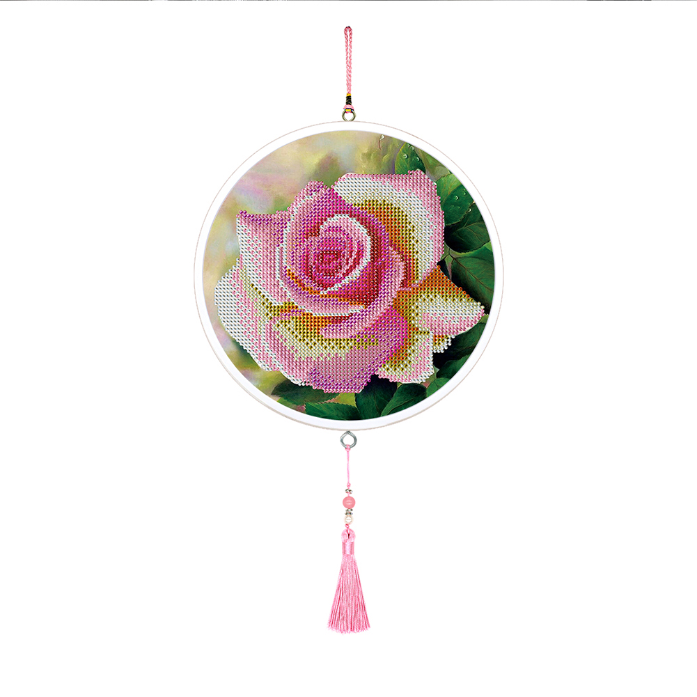 

Rose Flower-DIY Creative Diamond Pendant, 501 Original
