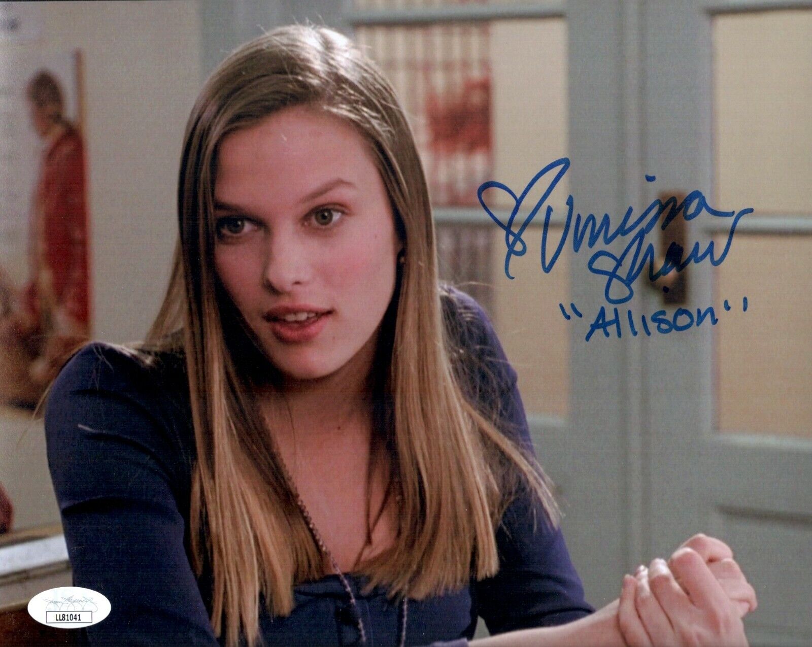 VINESSA SHAW Signed HOCUS POCUS Photo Poster painting 8x10 Autograph JSA COA Cert