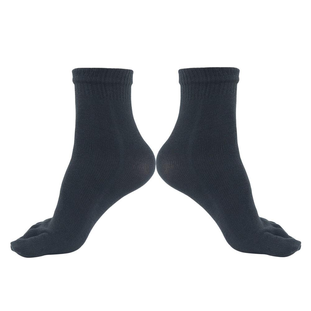 

1 Pair Summer Cotton Men Five Toe Socks Nonslip Breathable Socks (Black), 501 Original