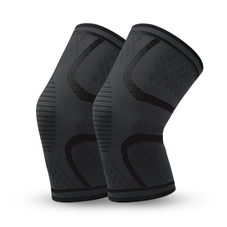 1 Pair Knee Braces  for Men and Women,Knee Compression Sleeve for Knee Pain,Knee Support for Basketball, Running, Gym, Weightlifting S-XXL