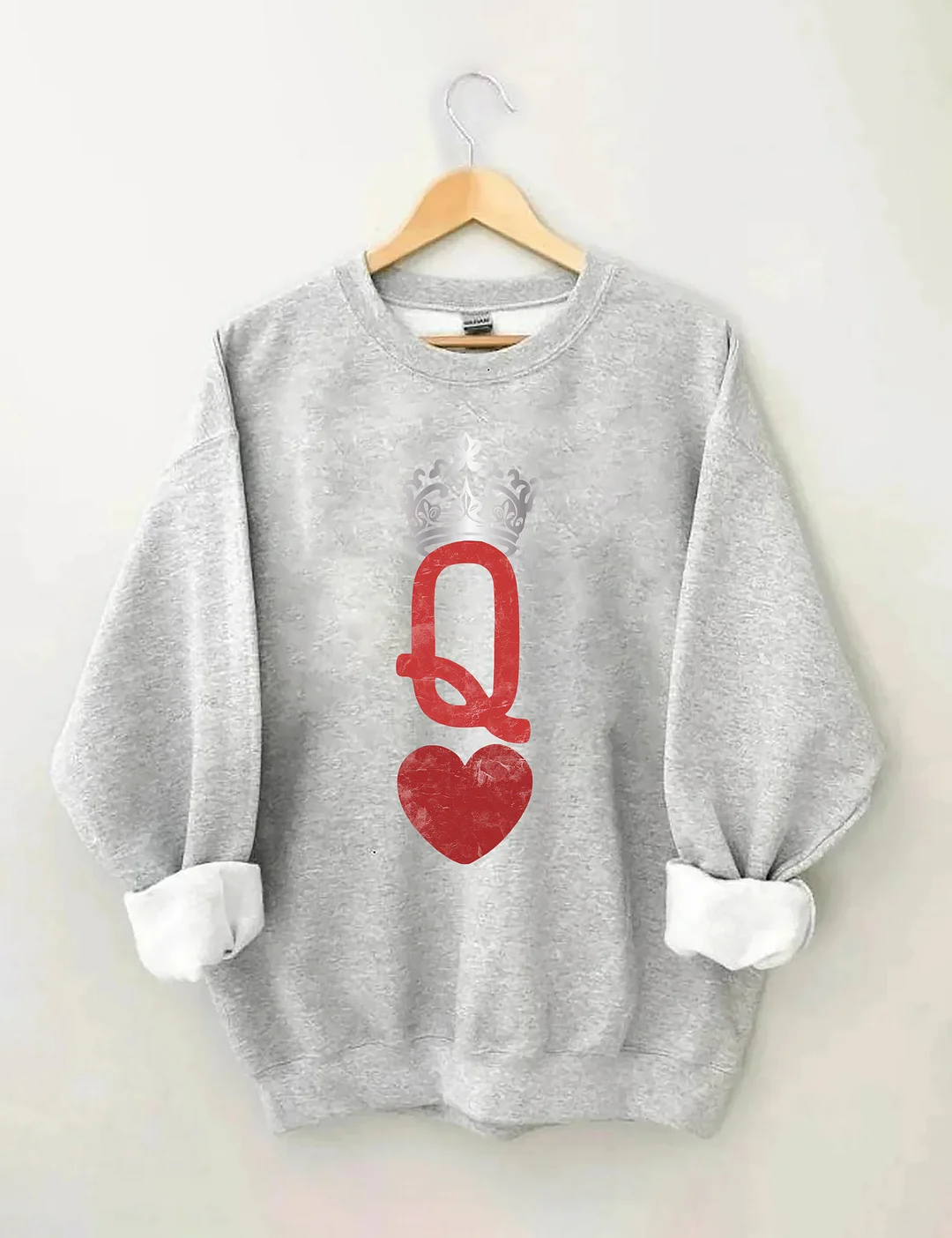 Queen Of Hearts Sweatshirt