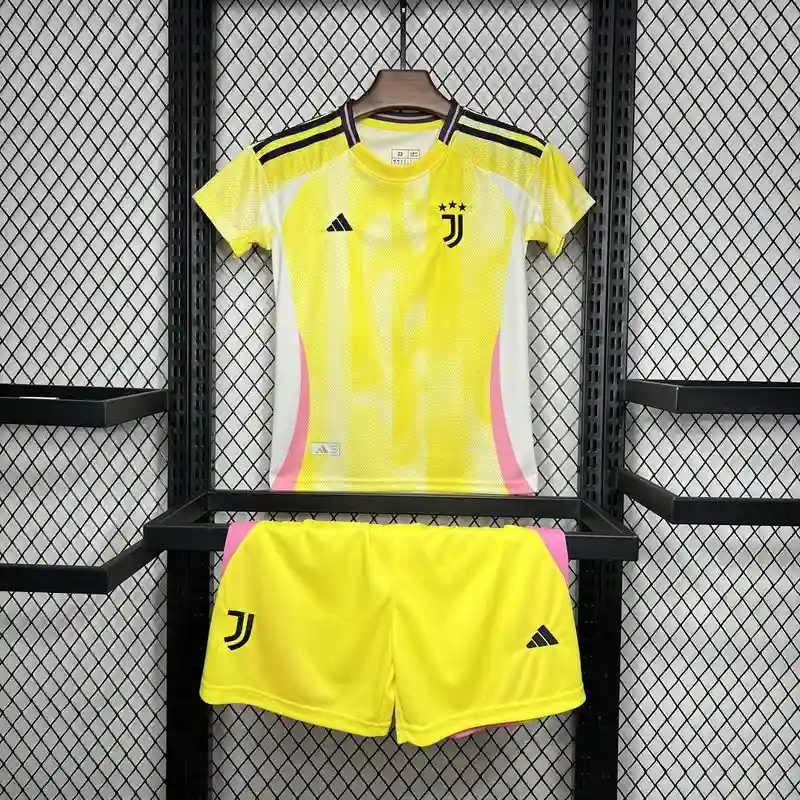24/25 Kids Juventus Soccer Jersey Away