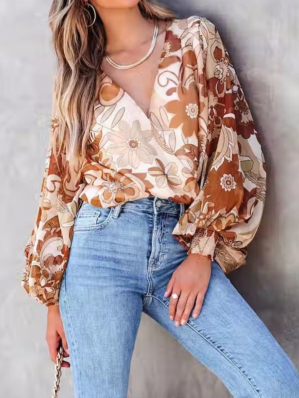 Ladies Elegant Fashion Long Sleeve Shirt