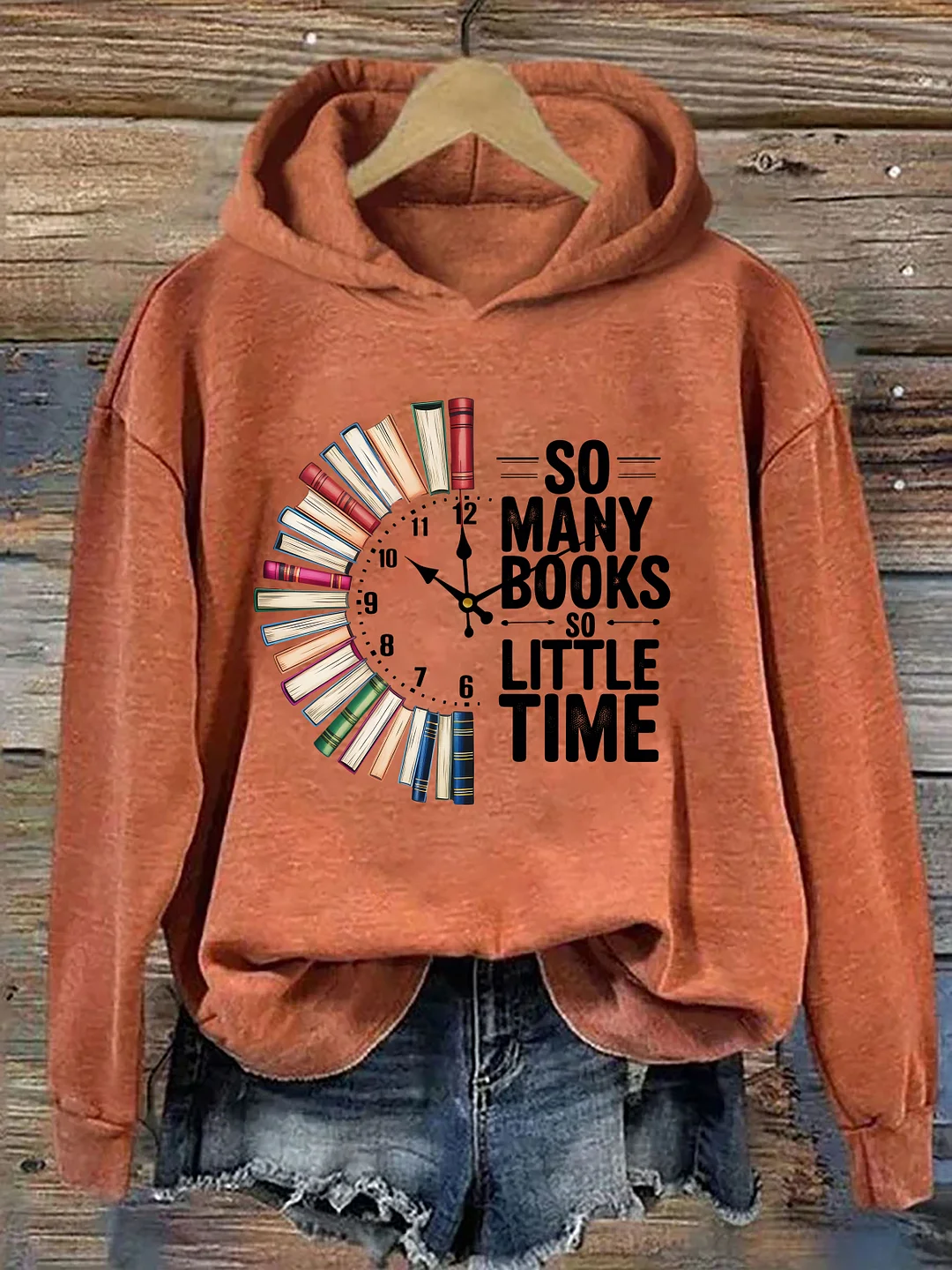 So Many Books So Little Time Hoodie