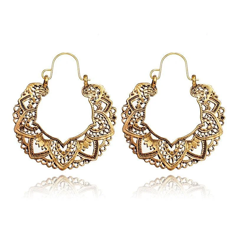 Women plus size clothing Sweet Fashion Rhinestone Leaf Drop Earrings Wholesale Cheap Jewelry-Nordswear