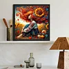 Diamond Painting -DIY Full Round Drill Angel Girl(40*40CM)