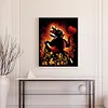 Silhouette Of The Heart Tyrant-Full Round Diamond Painting 40*50CM