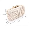 Women's Evening Bag Wedding Bags 2022 Evening Bag Satin Crystals Party Event / Party Black Champagne Dark Blue