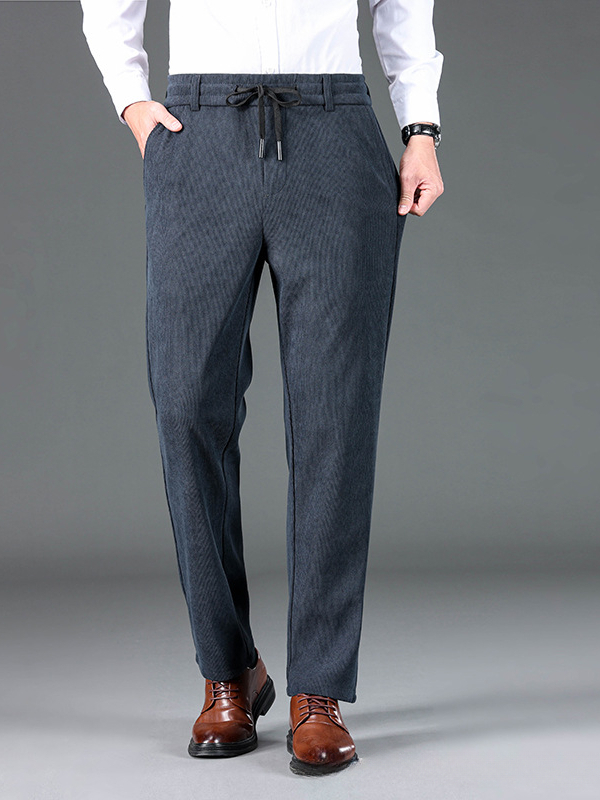 Casual Corduroy Trousers