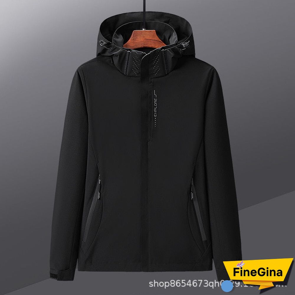 Men Women Windproof Waterproof Outdoor Sports Jacket Spring Autumn Thin Windbreaker Male Female Climbing Hiking Cycling Jackets