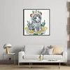 Diamond Painting-DIY Crystal Rhinestone Tiger