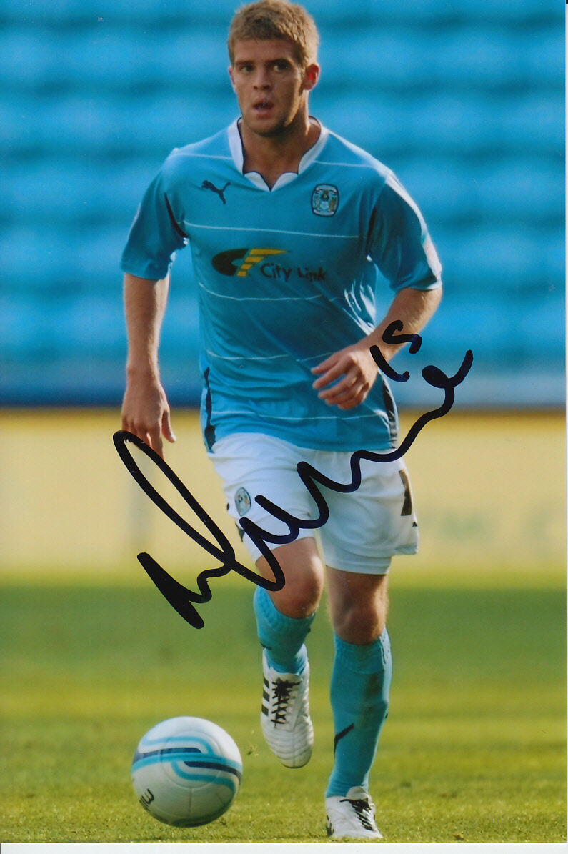 COVENTRY CITY HAND SIGNED MARTIN CRANIE 6X4 Photo Poster painting 4.