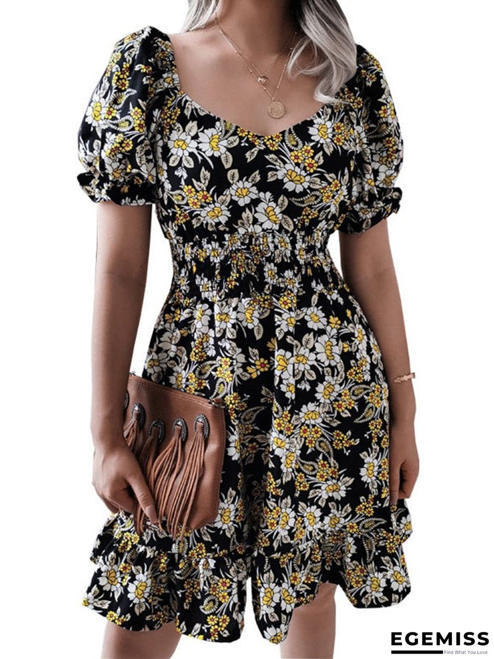 Casual Ruffle Dress | EGEMISS