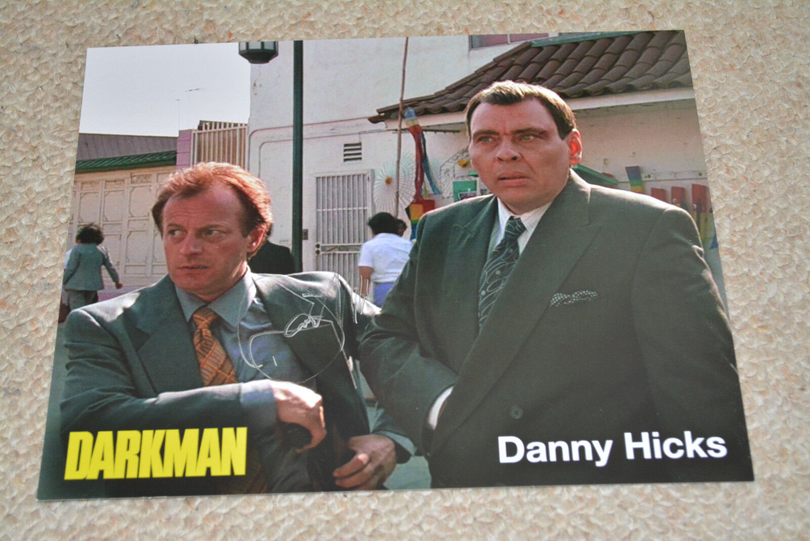 DAN HICKS / DANNY HICKS signed autograph 8x10 20x25cm In Person DARKMAN