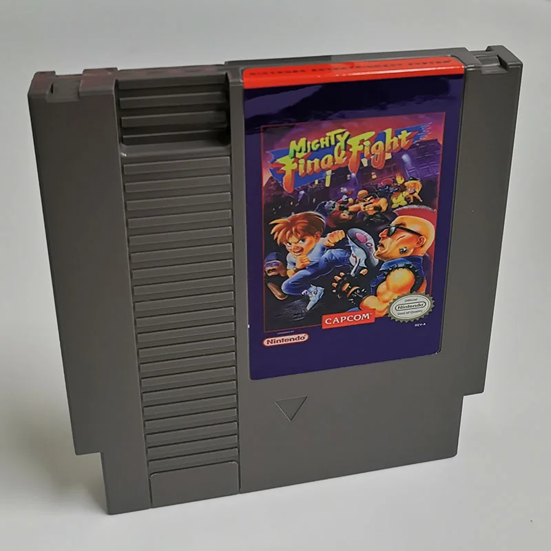 Mighty Final Fight For Nintendo NES - 8 Bit Game Cartridge