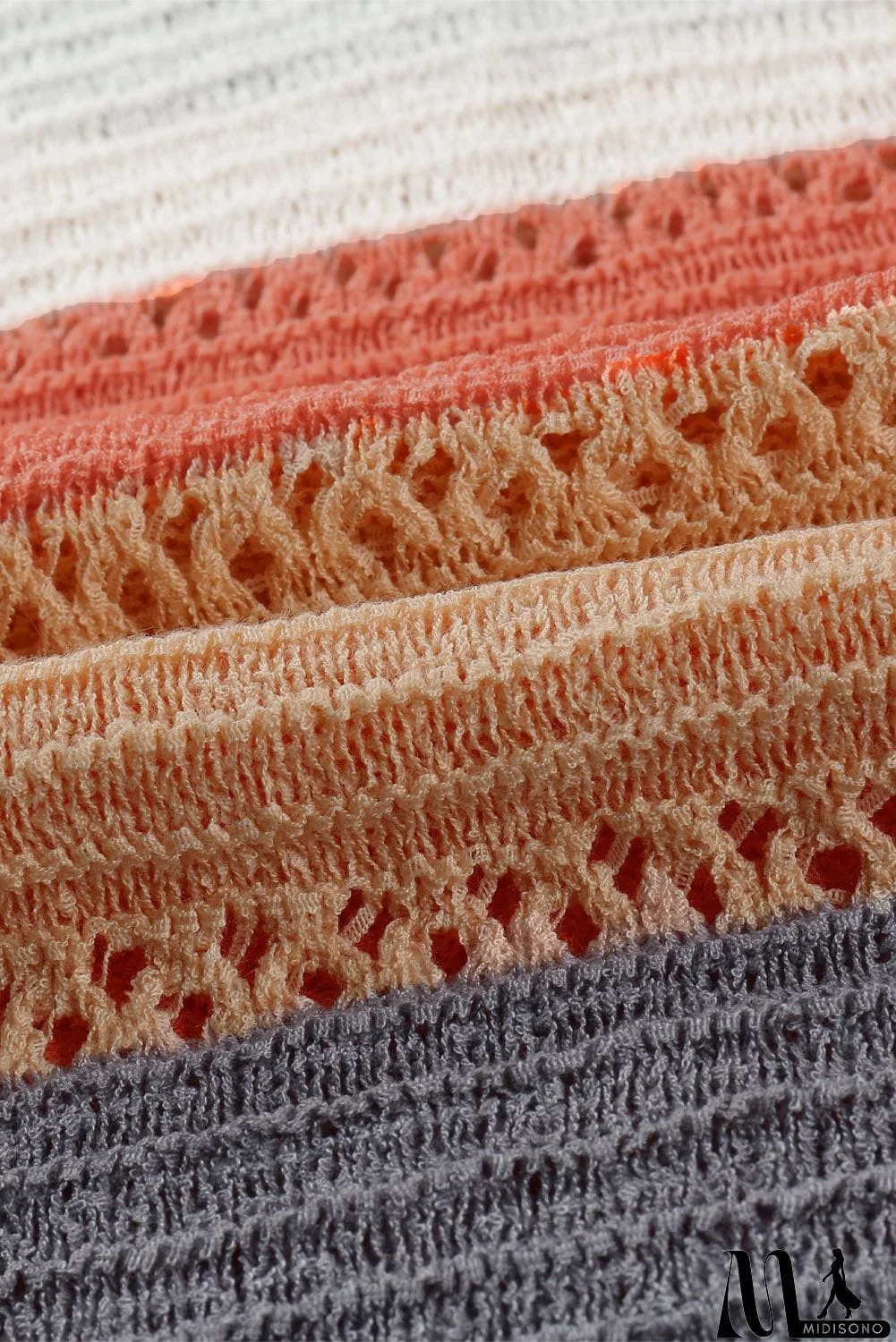 MidiSono - Classic Beach Bonfire Knitted Hoodie