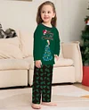 Family Independent Station Holiday Christmas Tree Long Sleeve Pajamas