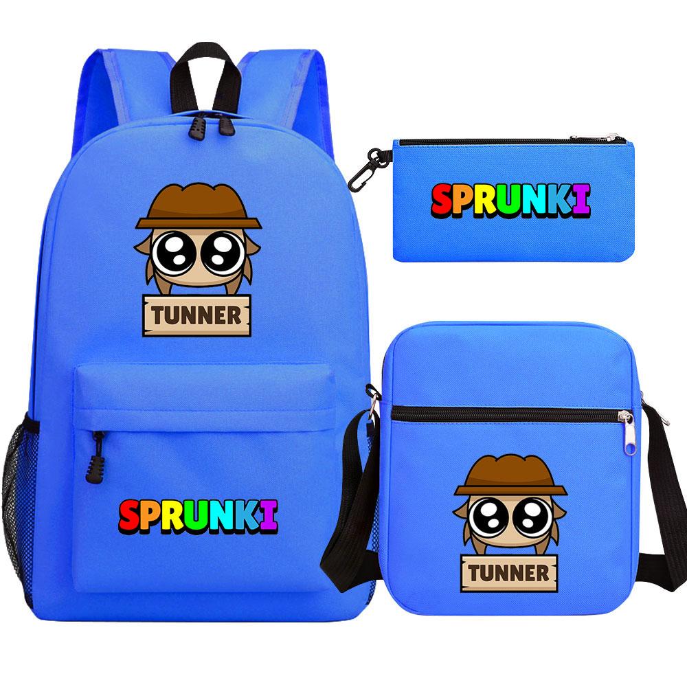 Mayoulove Sprunki Backpack Lightweight Design with Multiple Pockets for School Adventures-Mayoulove