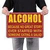 Alcohol - Metal Tin Signs(8*12Inch/12*16Inch) - Bar