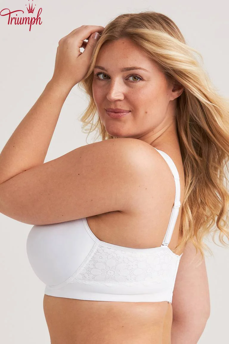 Triumph - (3 artigos) Soutien T-shirt com Al&ccedil;a Ajust&aacute;vel