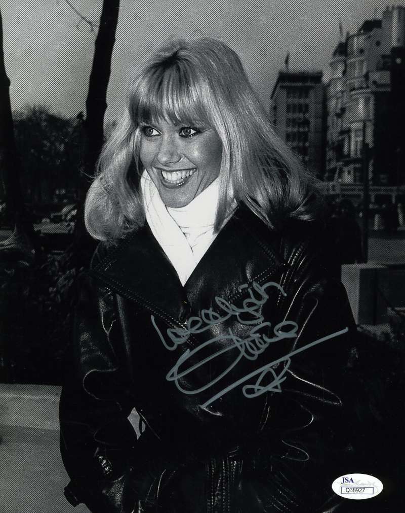 Olivia Newton John Jsa Coa Hand Signed 8x10 Photo Poster painting Autograph