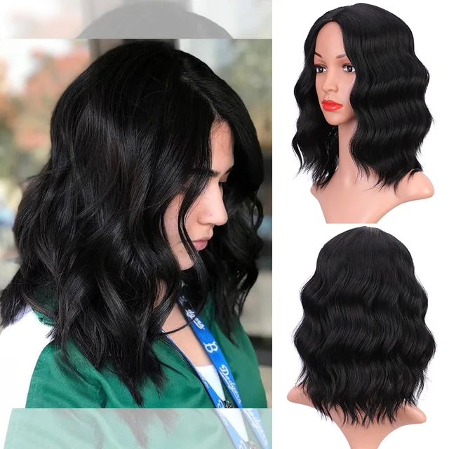Bob Wigs Short Black Daily Style ELCNEPAL
