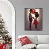 Diamond Painting -5D Full Square Drill Valentines Day Couple(35x45cm)