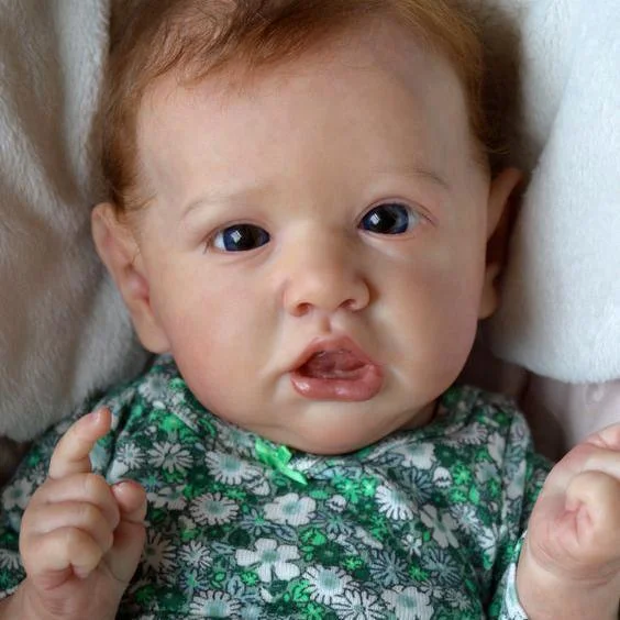  20″ Reborn Baby Mädchen Bruce, Realistische Lebensechte Handgemachte Puppe Geschenk - RSDP-Rebornbabypuppen-Rebornbabypuppen.de®