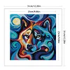 Wolf - 14CT Stamped Cross Stitch 31*31cm/12.2*12.2in(Brand)