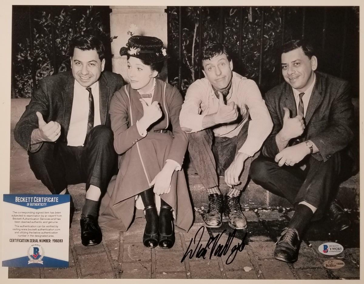 Dick Van Dyke autograph signed Mary Poppins 11x14 Photo Poster painting ~ Beckett BAS COA