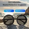 ND9-Speed Adjustable Light Reduction Filter Glasses UV Protection Personalized Polarized Sunglasses With ND Filter