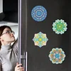 6Pcs Acryl Blume - 5d DIY Handwerk Aufkleber Magnet