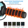 Heated Motorcycle Handlebar Grips 5 Gear IP67 Waterproof Handlebar Hand Warmer