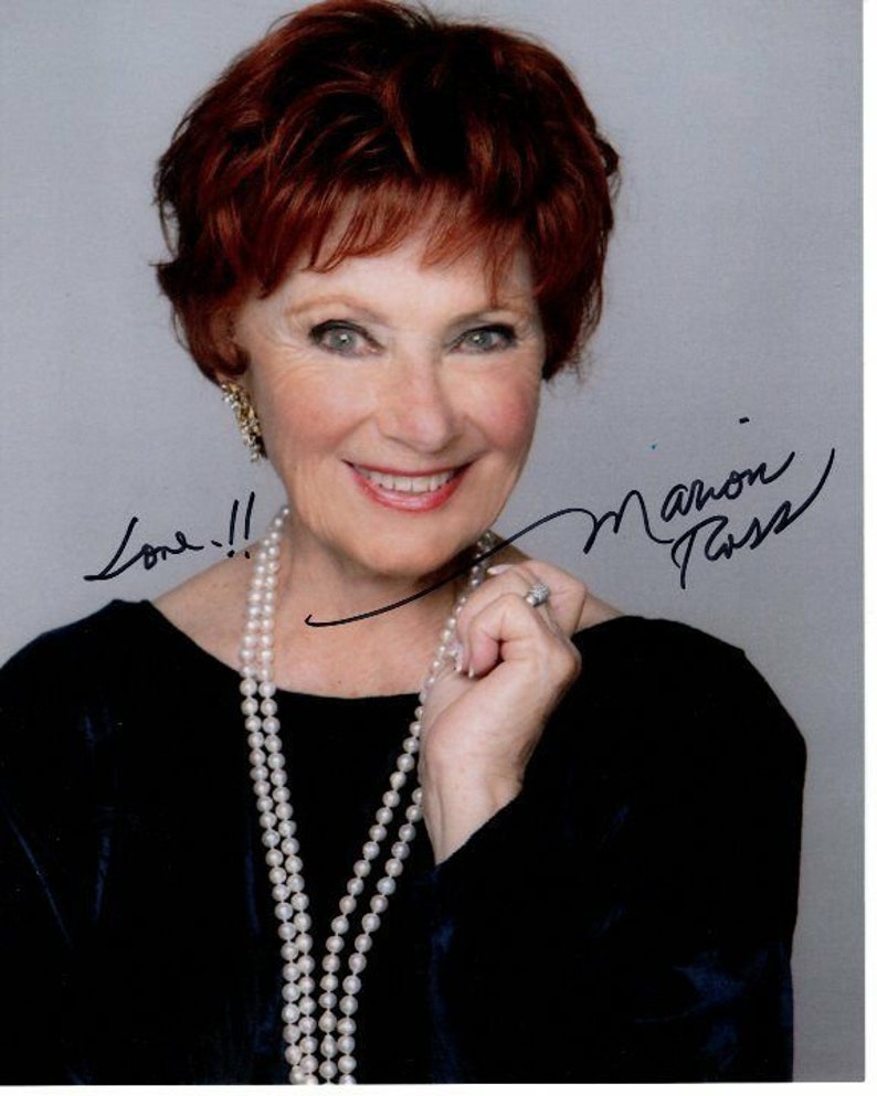 Marion ross signed autographed Photo Poster painting happy days mrs. cunningham