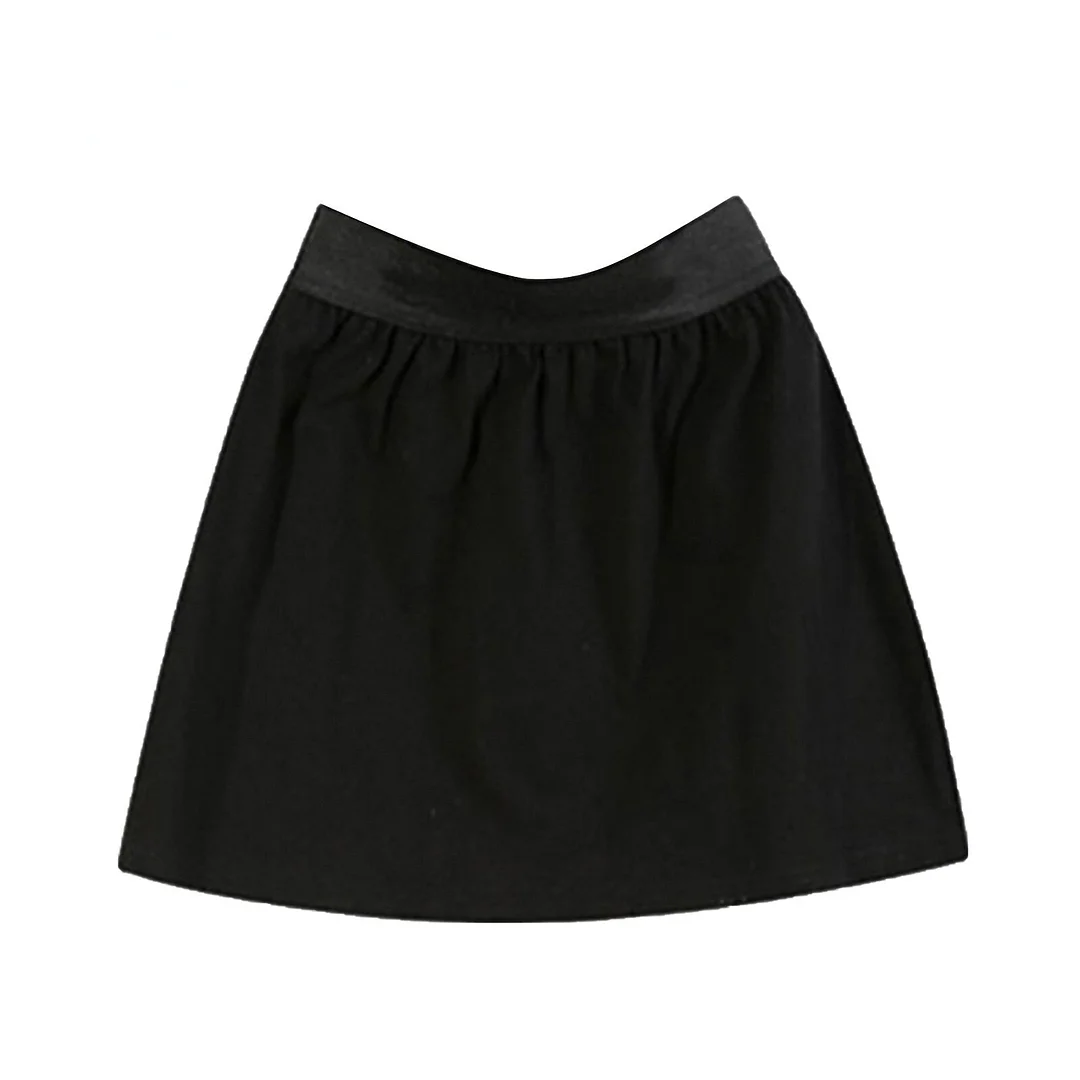 High Waist Skirt Adjustable Layering Fake Top Lower Sweep Set Skirt Half-length Splitting A Version Women Casual Skirts