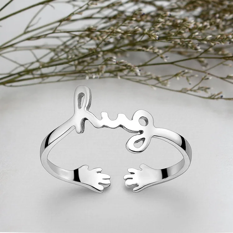 Hug Double Hand Ring