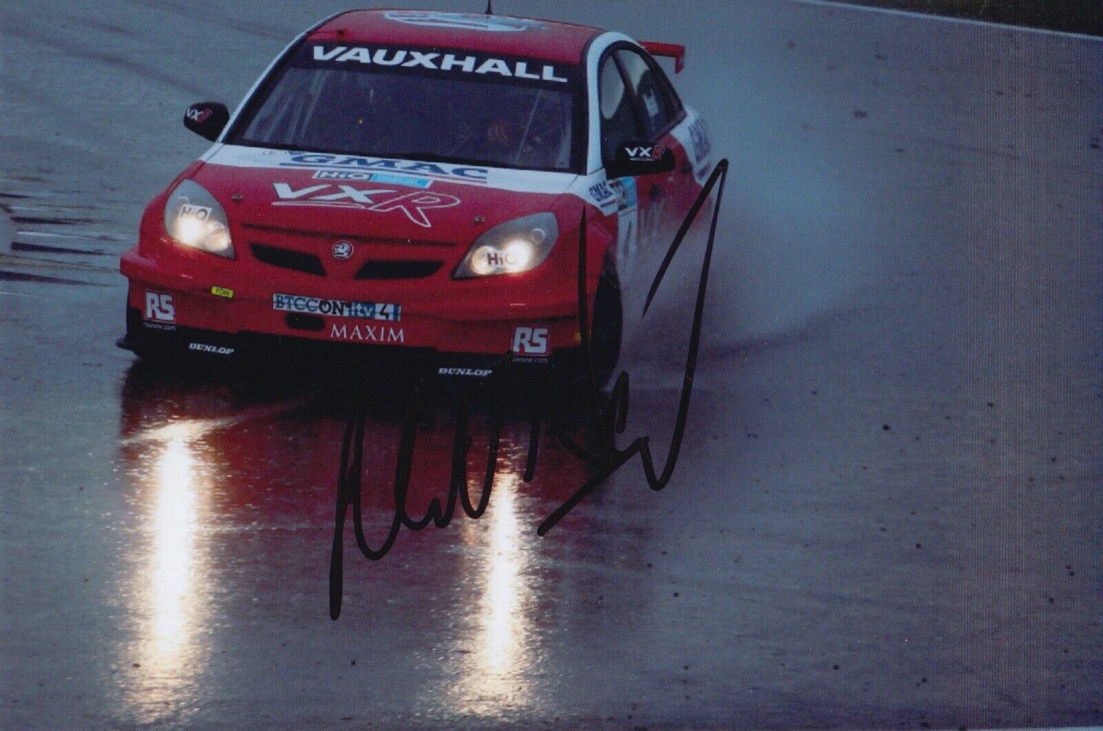 Matt Neal Hand Signed 6x4 Photo Poster painting - Touring Cars Autograph.