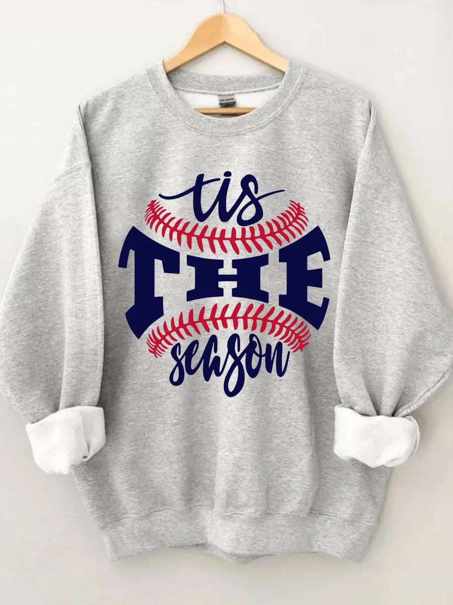 Tis The Season Baseball Sweatshirt