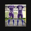 100% Polyester Sublimated Men's Soccer Jersey Soccer Wear Football Kits