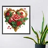 >SALE<5D DIY Partial Special Shaped Drill Diamond Painting Kit Heart Home Decoration