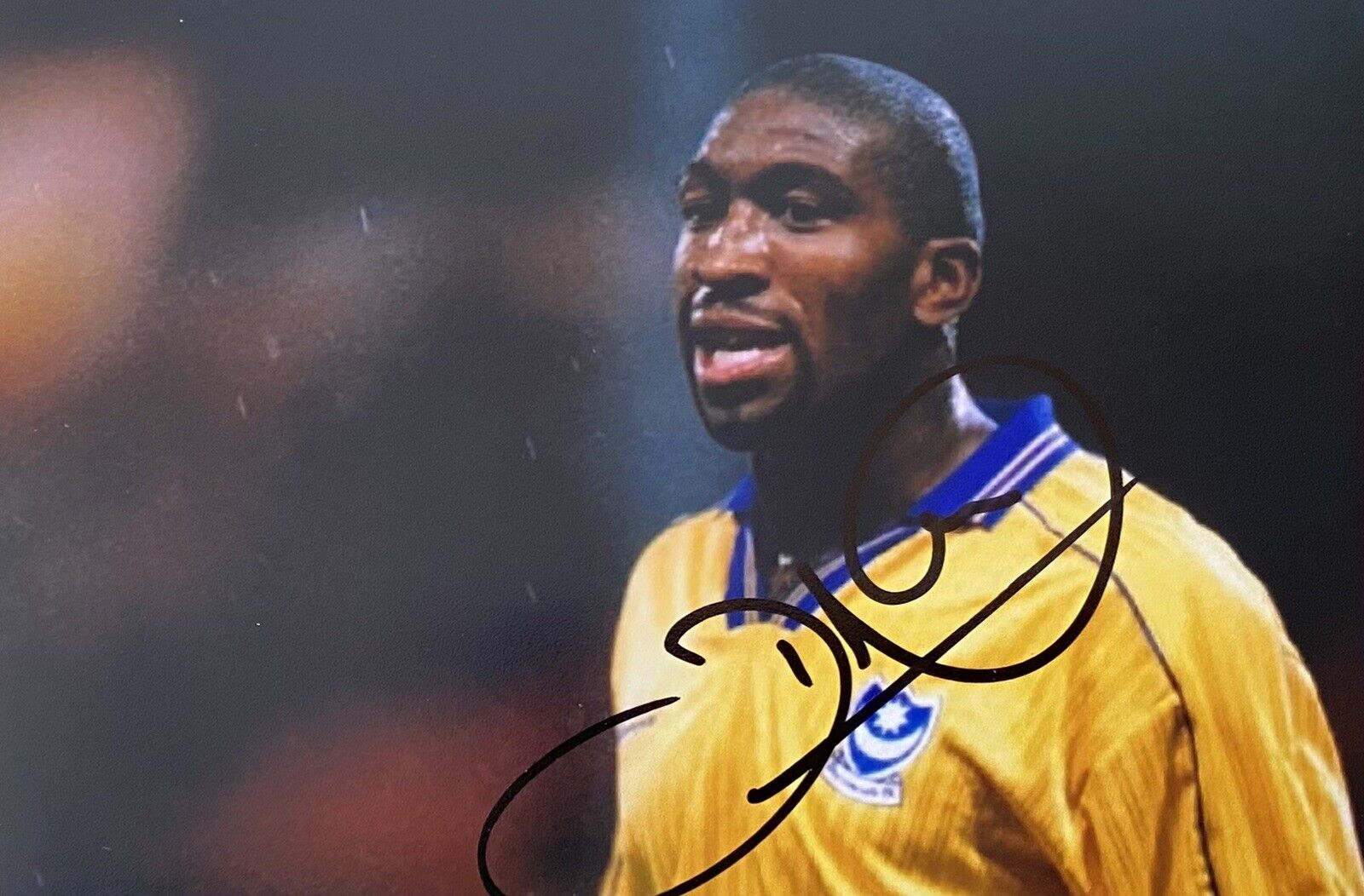 Darren Moore Genuine Hand Signed Portsmouth 6X4 Photo Poster painting 2