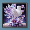 Crystal Bird-Full Round Diamond Painting 30*30CM